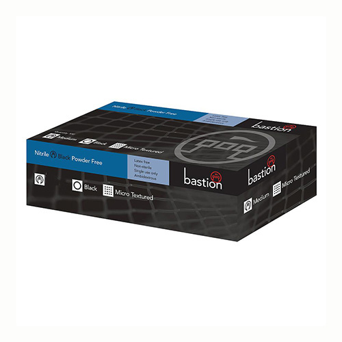 Gloves Black Nitrile