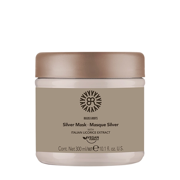 bulbs and roots silver mask in tub 300ml